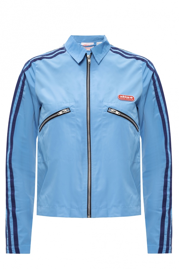 人気海外一番 adidas lottavolkova zip shirt light blue tdh